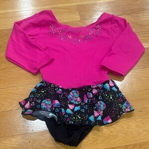 Jacques Moret Pink and Black Dance Outfit